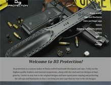 Tablet Screenshot of d3protection.com